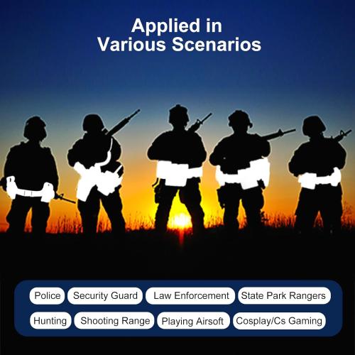 abcGoodefg Police Security Duty Belts Correctional Officers Ultility Cop Costume Belt Law Enforcement for Women Men Hunting