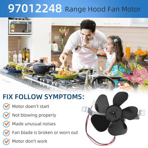 S97012248 97012248 Range Hood Fan Motor BP17 Replacement Part