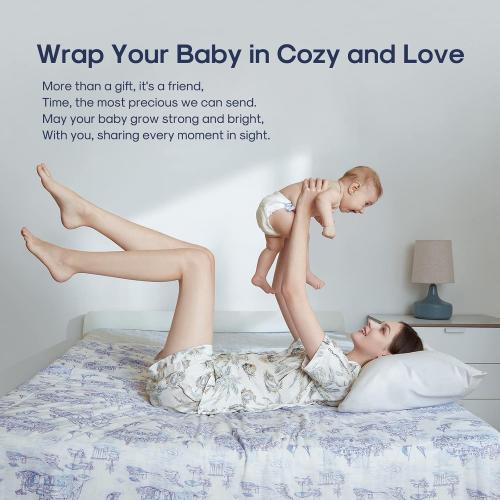 Baby Sleep Sack 0.6 Tog Ultra Breathable Cotton Blend Muslin Toddler Sleeping Sack 24-36 Months Dryable Lightweight Unisex Wearable Blanket