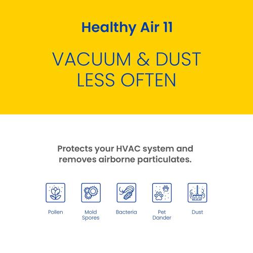 AprilAire 310 Replacement Filter for AprilAire Whole House Air Purifiers - MERV 11, Clean Air & Dust, 20x20x4 Air Filter (Pack of 1)