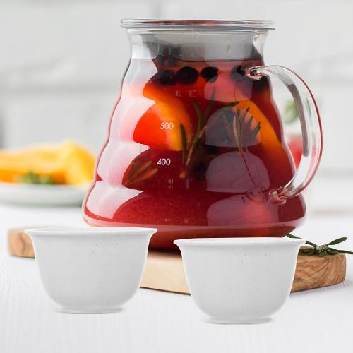 48Pack ....Chinese Mini Teacups, 48pcs Traditional Tea Tasting Serving Cup, Mini Kungfu Tea Bowl for Chinese Ceremony Teaware