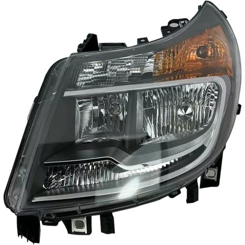 Replacement Driver Left Side Headlight Headlamp with DRL for RAM Promaster 1500 2500 3500 from 2010-2022