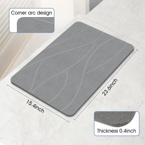 Bath Mat Diatomaceous