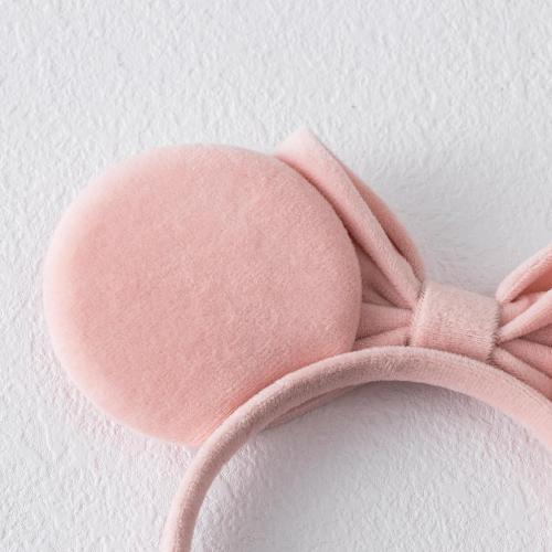 KARETT Sequins Mouse Ears Headband With Glitter Bow Cosplay Costumes Princess Party Decorations For Girls Women