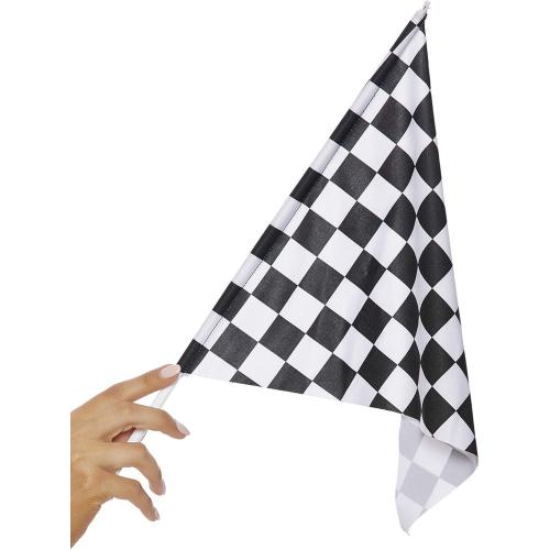 Forplay Women's Checkered Flag, Black, O/S