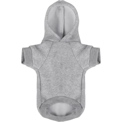 Comfortable Polycotton Dog Hoodie: Soft, Lightweight Puppy Vest for Small and Large Dogs, Highlighting The Heartfelt 'I Only Love My Bed, My Mama, I'm Sorry' Slogan Print Grey XS