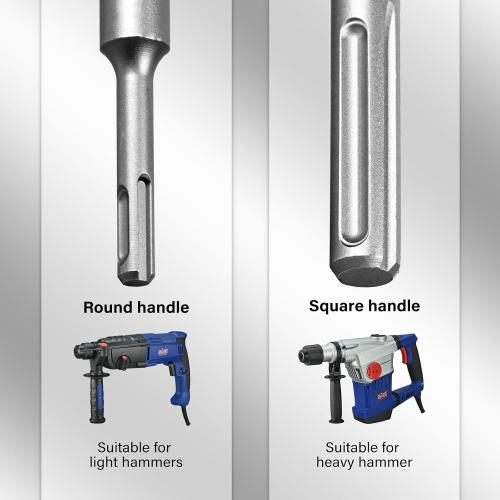 Size 105mm SALI Concrete Hole Saw Kits 4-1/8（105mm） Tungsten Steel Wall Hole Cutter Drill Bit Sets with 220mm SDS Plus Shank Connecting Rod，110mm Center Positioning Drill Bits for Cinder Block,Brick,Adobe Wall