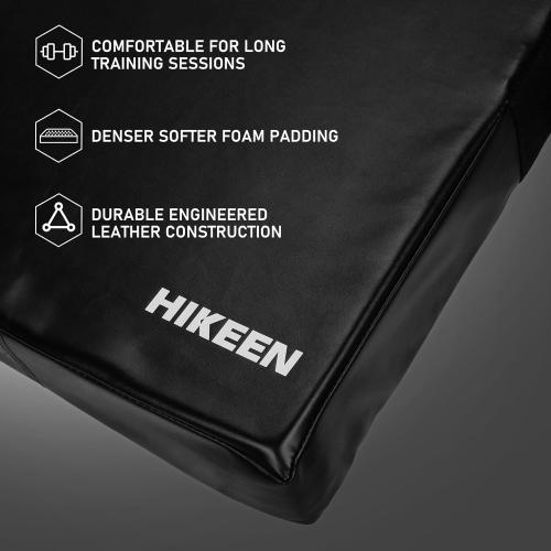 Hikeen Football Blocking Pad Training Equipment Denser Softer Foam Kick Pads for Football, Basketball, Hockey, Lacrosse Tackle Dummy - 24x16 Kick Shield Pad with Handles (1PCS)