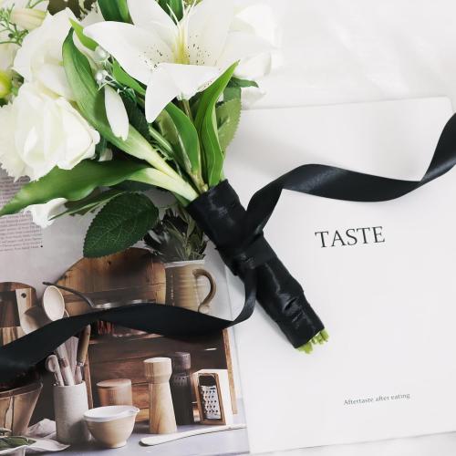 TONIFUL 1 Inch x 100yds Black Satin Ribbon, Thin Solid Color Satin Ribbon for Gift Wrapping, Crafts, Hair Bows Making, Wedding Party Decoration, Sewing, Halloween, Floral Bouquets, Christmas