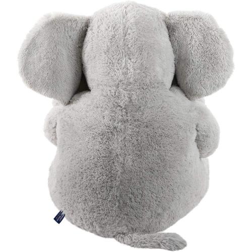 Vermont Teddy Bear Giant Elephant Stuffed Animal – 4 Foot Big Stuffed Elephant Plush from Giant Cuddle Collection Collectible Plushie for All Ages – Finished in The USA