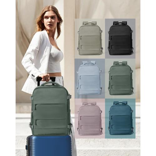 coowoz Large Travel Backpack Carry On for Women Man Waterproof Gym Backpacks Mochila de Viaje Teacher Travel Bag Essentials Personal Item Backpack Rucksack Airplane Accessories Must Haves Olive Green