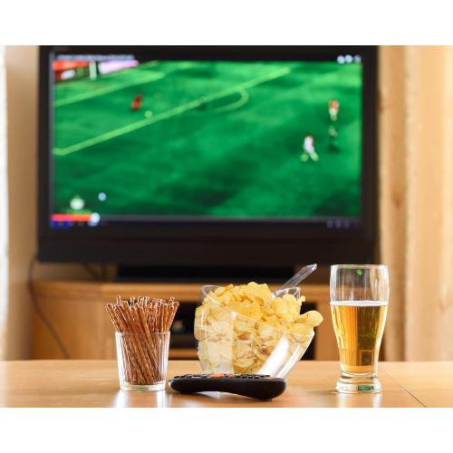 Hoolerry 8 Pcs Serving Bowls Kit Include Plastic Bowls for Parties and Popcorn Measuring Scoops Acrylic Plastic Kitchen Angled Candy Scoops for Office Canister Salad Cooking (Clear,25 oz)