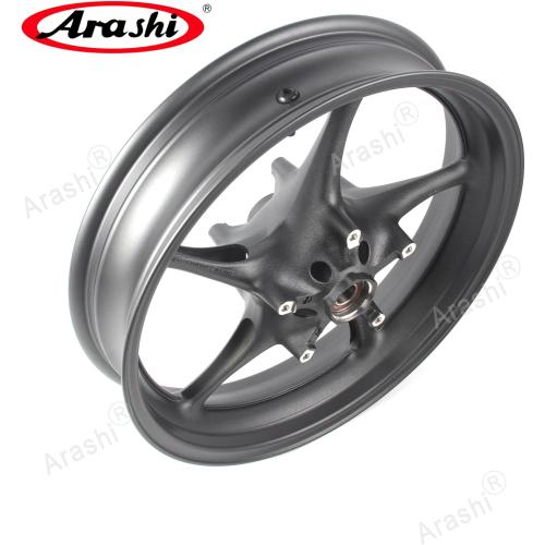 Arashi Front Wheel Rim for Yamaha YZF R1 2006-2014, R6 2003-2016, FZ1 2006-2009, FZ6N FZ6S Fazer 600 2004-2009 Non-ABS, Motorcycle Replacement Accessories Parts Matte Black