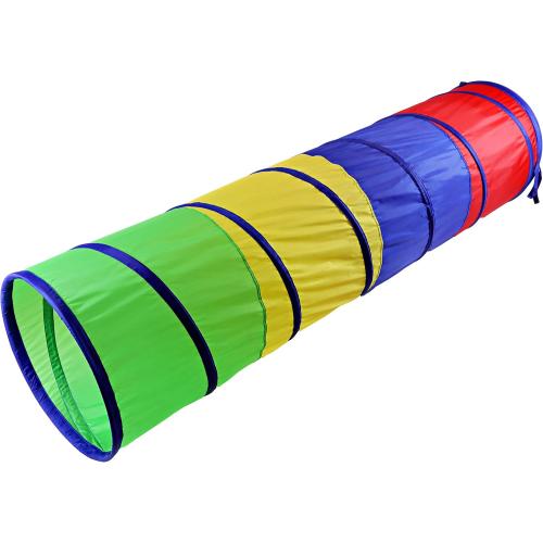 NARMAY® Play Tunnel Easy Key Pop Up Tunnel for Kids Indoor/Outdoor Crawl - 19 Dia. x 72 inch
