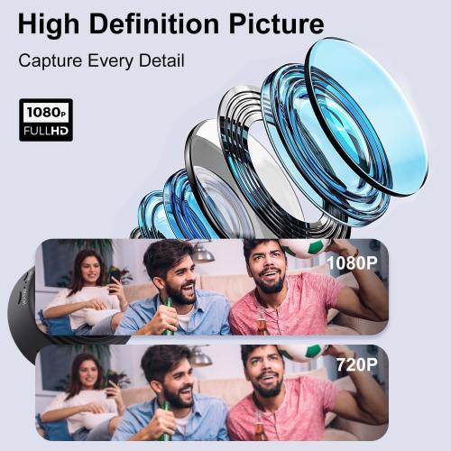 Hidden Camera - Spy Cameras - Nanny Cam - WiFi Wireless Cam - 1080P HD Small Camera with Motion Detection and Night Vision，Security Cameras for Home/Office/Baby Monitoring-A9