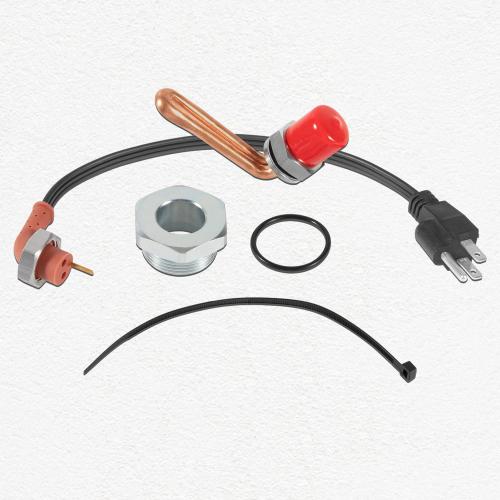 DZ102076 Engine Coolant Heater Kit Engine Block Heater Kit with Power Cord for Tractors, Replaces for RE227949, DZ102076