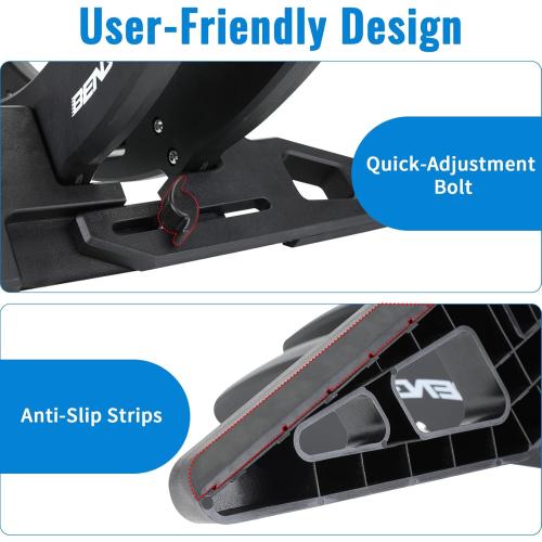 Bike Stand, Bike Stand Floor for Home/Garage Adjustable Bicycle Stand Bike Parking Rack Fit Road, Mountain, MTB, BMX, E-bike, Scooter, Fat Tire Bikes (Black)