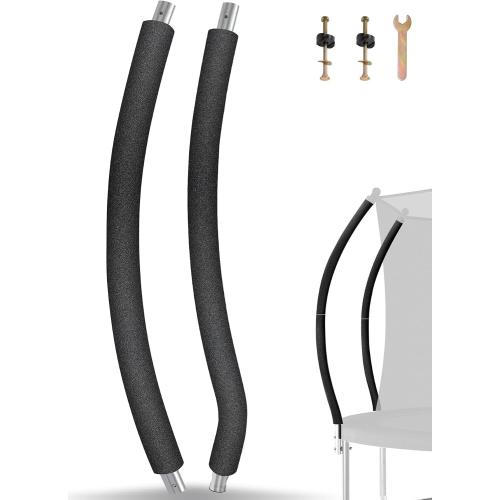 Trampoline Poles Replacement for Skywalker Or Jumpzylla,Galvanized Trampoline Enclosure Pole for Skywalker or Jumpzylla,Replace Parts#4201 4202 4135 OR for Jumpzylla 8ft 10ft&12ft 14ft