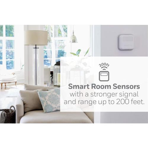 Honeywell Home RCHT9610WFSW2003 RCHT9610WFSW T9 WiFi Thermostat with 1 Smart Room Sensor, Touchscreen Display, Alexa and Google Assist (Renewed)