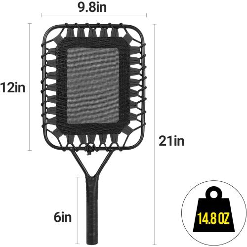 Baseball Racket for Fly Balls,15 Oz Baseball/Softball Fungo Racket Bat for Coaches and Parents to Help Players Practice Hitting Grounders,Fly Ball and Fielding Skills| with Large Shoulderbag