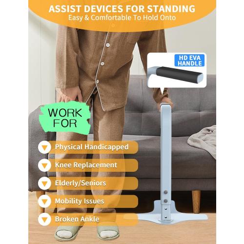 Adjustable Couch Chair Sofa Lift Assist Bar Rail for Elderly Sit to Stand