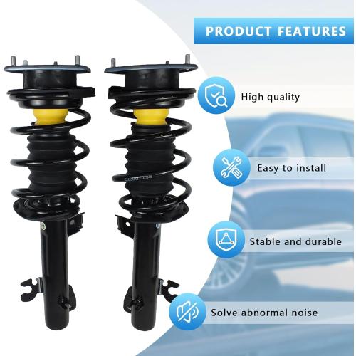 Front Shock Strut Assembly Left & Right Compatible with Mini Cooper 2007–2015 — Replace OE# 31316780471/31316780472