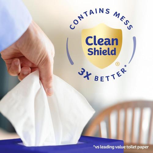 Kleenex Lotion Facial Tissues with Coconut Oil, 8 Flat Boxes, 180 Tissues Per Box, 3-Ply