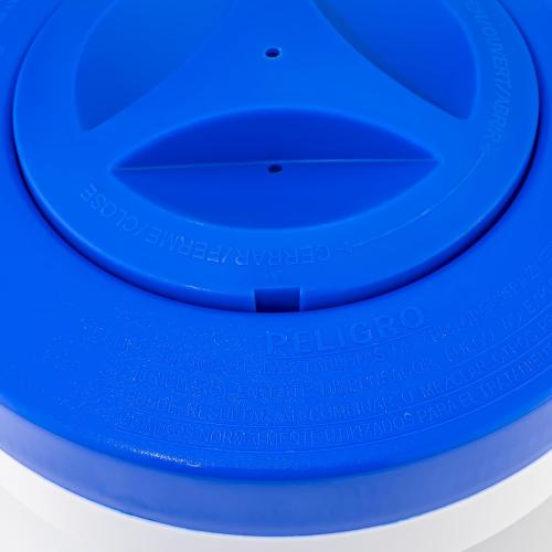 WaterWarden Floating Pool Chemical Dispenser – X-Large 7.5” Chlorine or Bromine Tablet Holder – Adjustable Floater for Pools, Hot Tubs & Spas – Holds Up to 4 Tablets – Deluxe Design