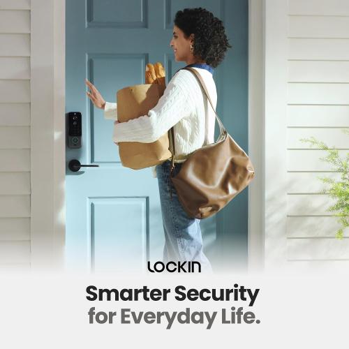 Lockin Veno Plus, All-in-One Smart Lock for Front Door