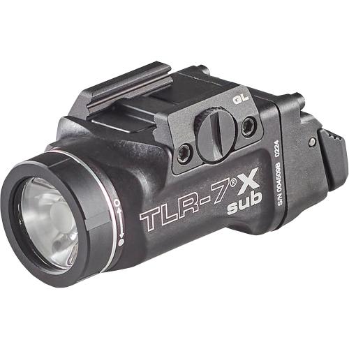 Streamlight 69400 TLR-7 X sub 500-Lumen Tactical Weapon Light Designed Exclusively and Solely for Railed Glock 43X Mos/48 Mos/43X Rail/48 Rail subcompact Handguns with Mounting Kit and Keys, Black