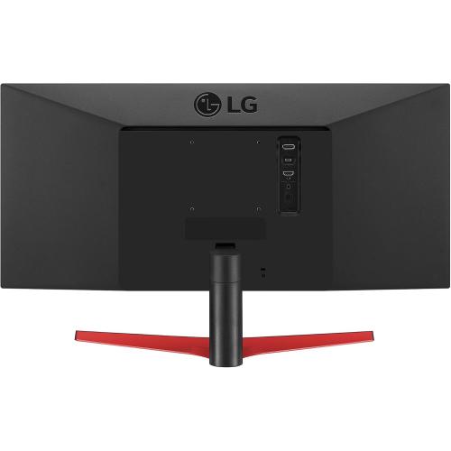 LG 29WP60G-B UltraWide Monitor 29 21:9 FHD (2560 x 1080) IPS Display, sRGB 99% Color Gamut, HDR 10, USB Type-C Connectivity, 3-Side Virtually Borderless Display - Black