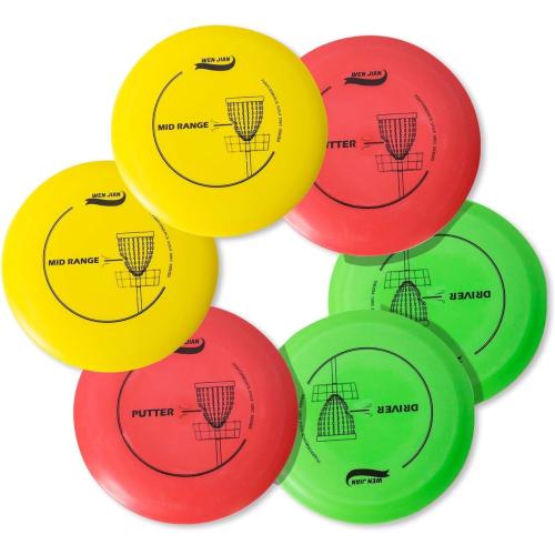 WEN JIAN Disc Golf Set, Disc Golf Starter Set