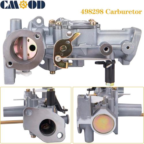 498298 Carburetor for Briggs & Stratton 495426 495951 492611 490533 692784 5 HP Carb 135202 130202 137202 135212 133202 134202 133212 112202 112231 112232 Carburetor with 491588S Air Filter