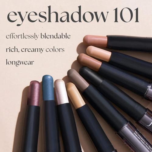 Julep Eyeshadow 101 Cream-to-Powder Waterproof Eyeshadow Stick – Evergreen Shimmer – Long-Lasting, Buildable, Crease-Proof, Cruelty Free, Shimmer Finish with Built-In Smudger
