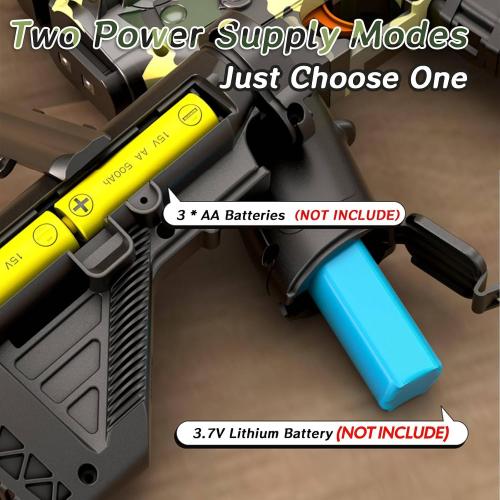 BYTEWAR Soft Bullets Toys Guns for Boys,M416 Foam Blaster Gun,Electric Sniper Rifle with Scope 40 Darts 2 Magazines,Full auto Gun for Kids Ages 6-12 Years Old,Gifts for Adult, Camouflage, M416-905B