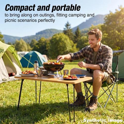20.4inch Hairpin Table Legs | Folding, DIY for Coffee Tables, Computer Desks, Writing Desks, 4PCS, Containing Screw