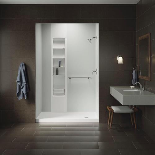 KOHLER 60 x 30 shower base with right-hand drain