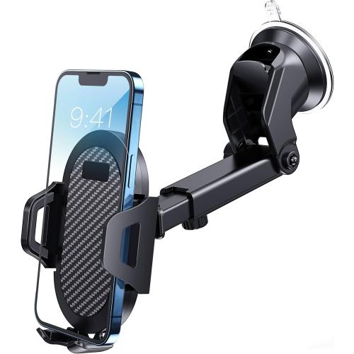 Universal Car Phone Holder Adjustable Phone Mount for Windshield