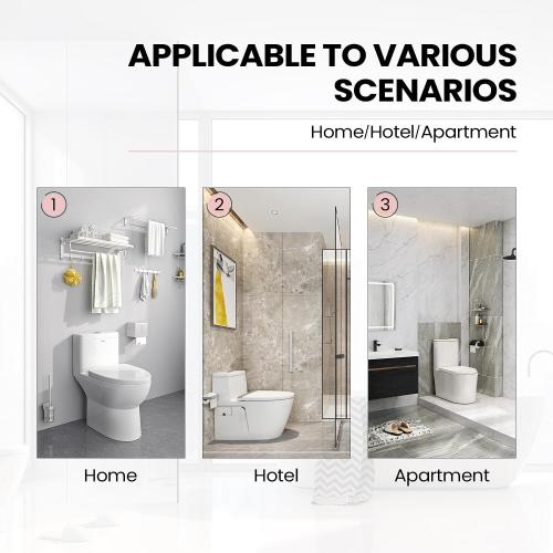 WHITE SS114 Elongated Toilet Seat Compatible with TOTO SS113/SS154/SS224/SS204, Soft Close Elongated Toilet Seat, Traditional Toilet Seat Replacement with Toilet Bolts and Nut - Cotton White