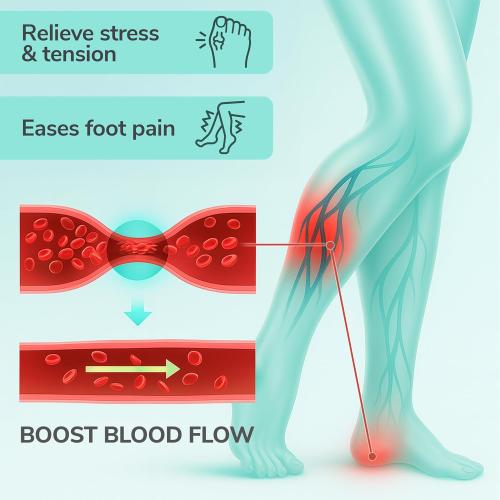 Acupressure Massage Slippers for Plantar Fasciitis & Neuropathy Relief – Shiatsu Reflexology Foot Massager Sandals with Magnetic Therapy, Acupuncture Point Map, for Men & Women