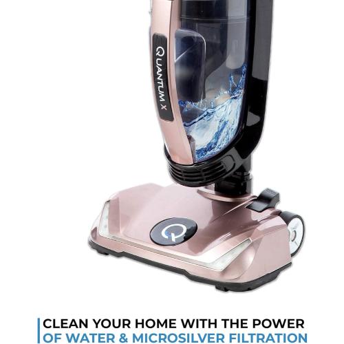 Quantum X Upright Water Vacuum Cleaner - No Filters, Telescopic Body, Pet Vacuum Cleaner and Picks Up Wet Spills, Unique Technolog