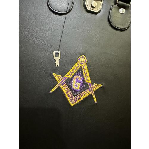 Generic Masonic Blue Lodge Master Mason Soft Apron Case for Freemasons