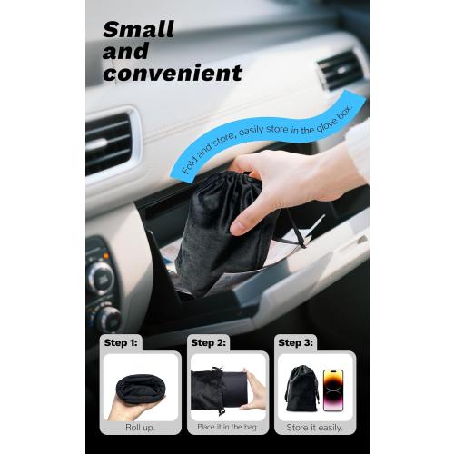 Travel Pillow Inflatable Car Pillow for Kids & Adults – Car Sleeping Neck & Head Support for Long Road Trips, Kids Sleeping Aid with Mini E-Pump (Rose Red)