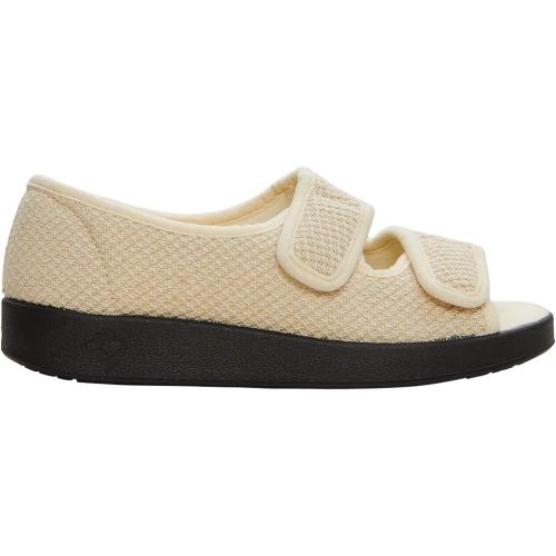 Size 11 - Silverts Women’s Adaptive Clothing Easy Close Sandals, Adjustable Wide Fit Shoes for Elderly, Nursing Home & Assisted Dressing