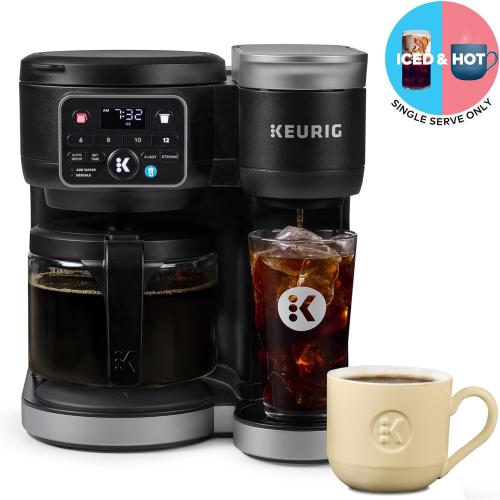 Keurig K-Duo Hot & Iced Single Serve & Carafe Coffee Maker – MultiStream Technology, 72oz Reservoir, Ideal for Holiday Hosting & Gift Giving (Gen 2)