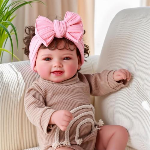 BABESIDE Lifelike Reborn Baby Dolls- Mia, 17 Inch Cute Realistic-Newborn Baby Doll Poseable Real Life Baby Dolls Girls with Gift Box for 3  Year Old