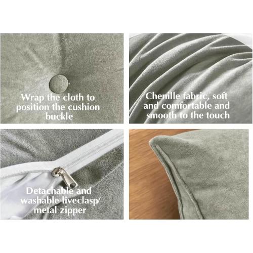 Grey Triangle Headboard Pillow, Soft Bolster Cushion for Backrest Support, Comfortable Positioning Pillow for Bed, Ideal for Reading & Relaxing