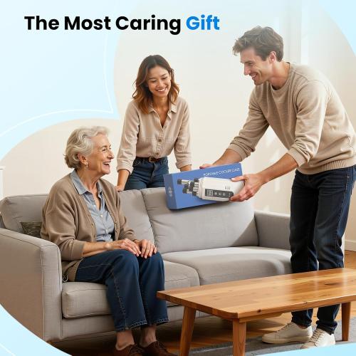 Hopelake Insulin Cooler Travel Case, Portable Insulin Refrigerator(4-7 Pens), Medication Travel Cooler with Temp Display(32℉-68℉), USB Charging/Dedicated Backup Power/Portable Cup Sleeves