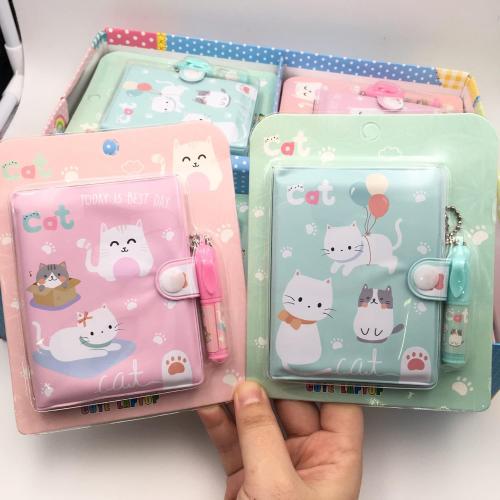 Cartoon Small Travelers Notebook With Pen Kit Cute The Notebook Anime Pocket Notebook For Women Cute Cat To Do List Notebook Cute Mini Notebook Anime Pink Notebooks Cat Notebook Writing Pads 2 Pack