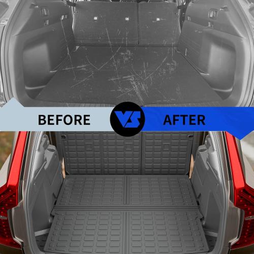 Rongtaod Floor Mats Compatible with 2023 2024 2025 2026 Mazda CX50 Cargo Mat Cargo Liner Trunk Mat Trunk Liner Back Seat Cover Protector CX-50 Accessories (Floor Mats Trunk Mat Backrest Mats)